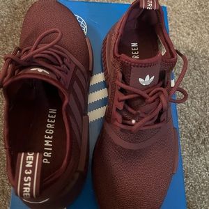 Women’s adidas’s NMD shoes maroon